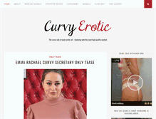Tablet Screenshot of curvyerotic.com